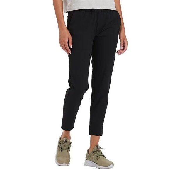 Vuori Miles Ankle Pant Performance Stretch Womens Medium Black VW404 Pockets - Picture 1 of 6